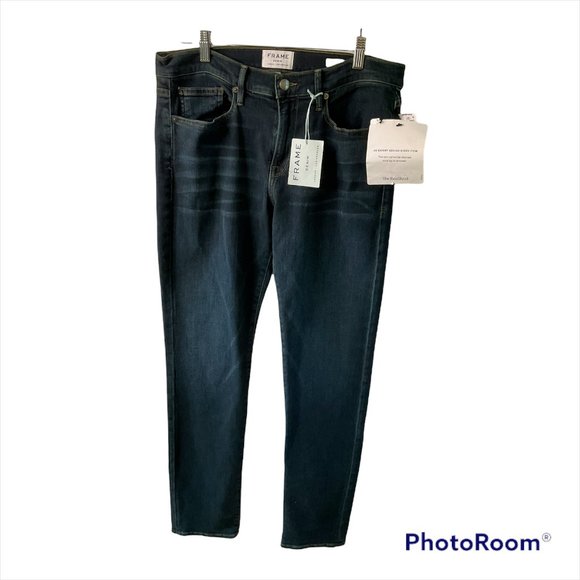Frame Mens Evergreen Straight Leg Denim Jeans 32